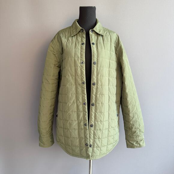 fayettechill Jackets & Blazers - Womens Fayettechill green chore jacket - barn coat - olive - quilted - size L